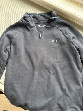 Under Armour Women’s Black Quarter-Zip Fleece Hoodie